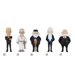 ONE PIECE - WCF Five Elders - Assortiments 12 Figurka 7cm