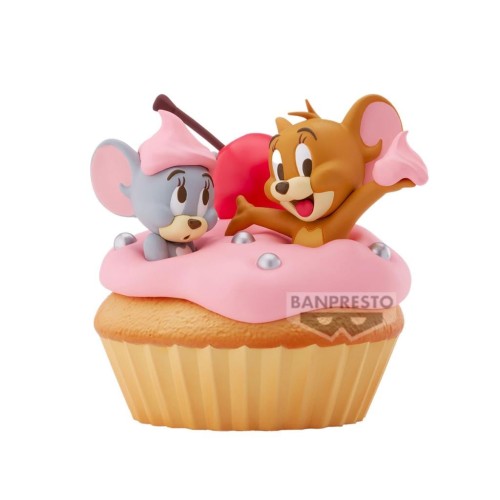 TOM & JERRY - Jerry & Tuffy - Figurka Big Soft Vinyl 11cm