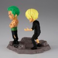 ONE PIECE - Roronoa Zoro & Sanji - Figurka WCF Log Stories 8cm
