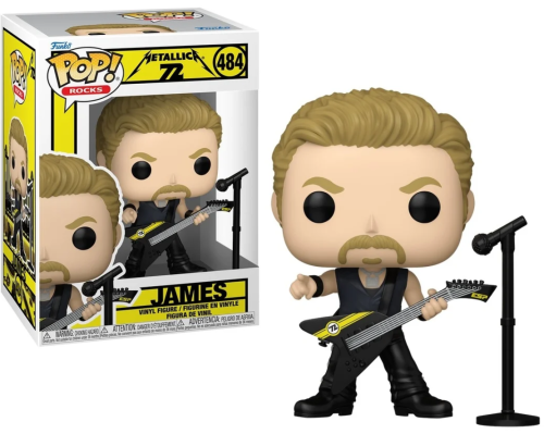 Funko POP! METALLICA Rocks 484 James (72S)