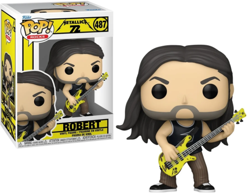 Funko POP! METALLICA Rocks 487 Robert (72S)
