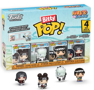 Funko Pop! NARUTO SHIPPUDEN Bitty 4 Pack 2.5cm Battles Mighty Guy Madara Tenten