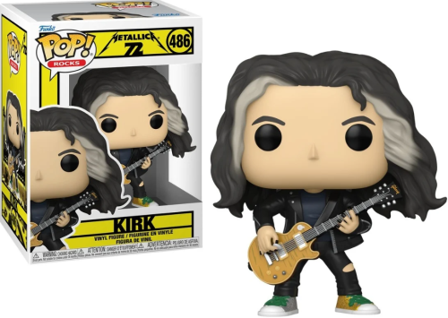 Funko POP! METALLICA Rocks 486 Kirk (72S)
