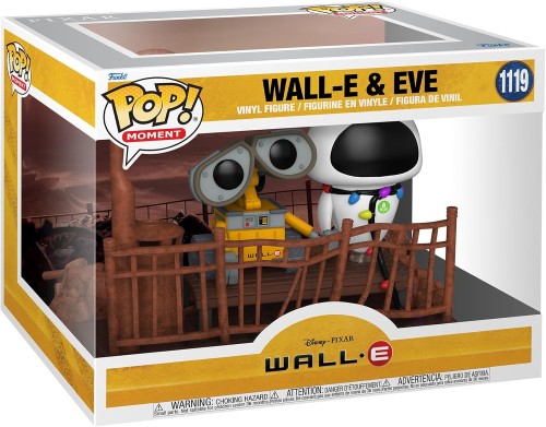 Funko POP! Moment: Wall-E - Wall-E & Ev Figurki