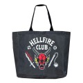 Stranger Things Tote Bag Hellfire Club XL Torba materiałowa