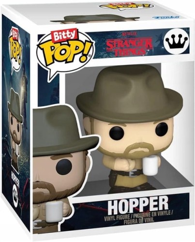 Funko Pop! STRANGER THINGS Bitty 2.5cm Mini figurka Hopper