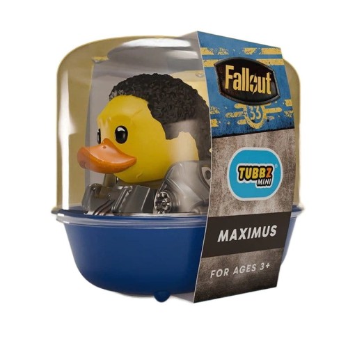 Tubbz Kaczuszka Figurka Fallout Mini Maximus 5cm BATHTUB EDITION