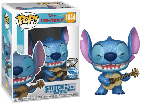 Funko POP! LILO & STITCH 1044 Stitch with Ukulele (Diamond)