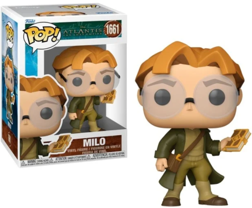 Funko POP! ATLANTIS THE LOST EMPIRE Disney 1661 Milo