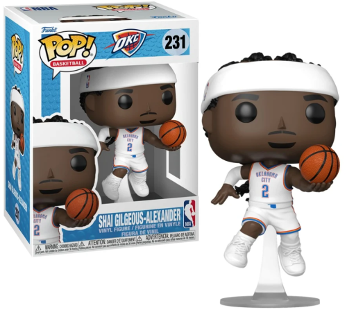 Funko POP! THUNDER NBA 231 Shai Gilgeous-Alexander (Asso. Ed. Jersey)