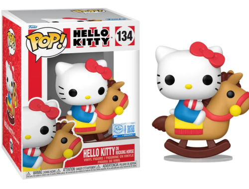 Funko POP! HELLO KITTY Premium 134 Hello Kitty on Rocking Horse
