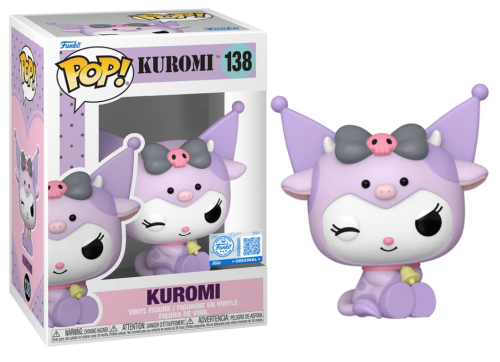Funko POP! HELLO KITTY Sanrio 138 Kuromi in cow cosplay
