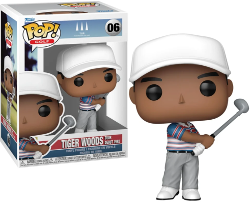 Funko POP! TIGER WOODS Golf 06 Tour Debut 1992