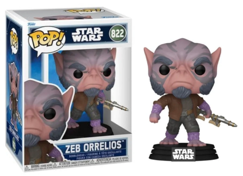 Funko POP! MANDALORIAN & GROGU Star Wars 822 Zeb Orrelios