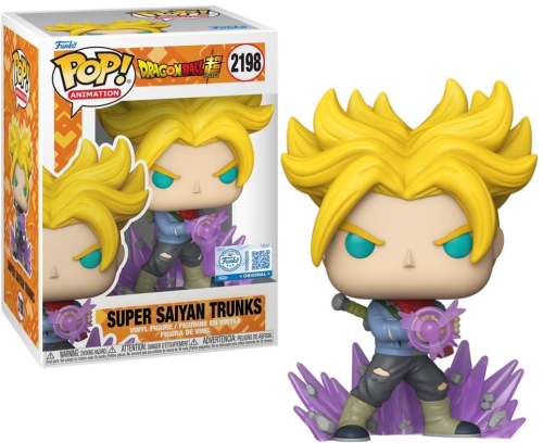 Funko POP! DRAGON BALL Animation N° 2198 SS Trunks GG