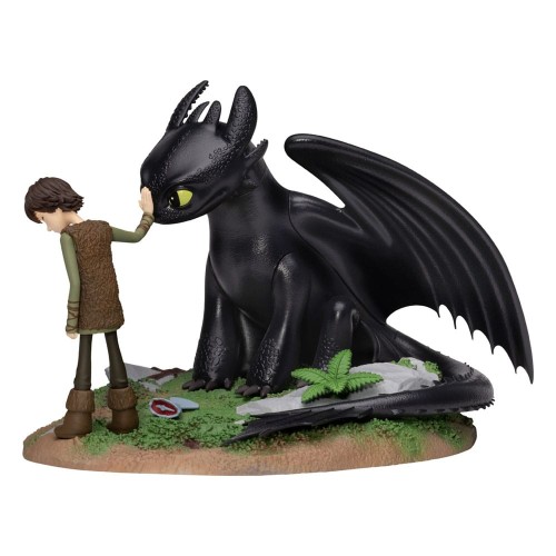 Dragons D-Stage Diorama Toothless & Hiccup 15 cm Jak wytresować smoka