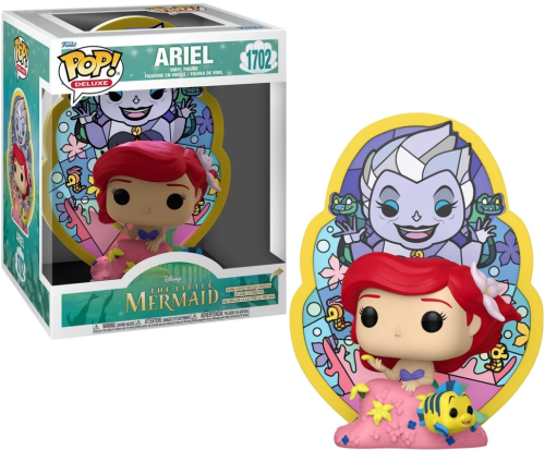 Funko POP! LITTLE MERMAID Deluxe 1702 Ariel (Stained Glass)