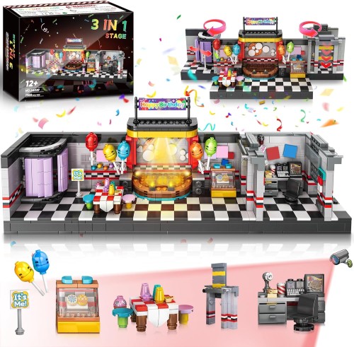 Five nights at freddy's Stage FNAF Klocki Zestaw do sceny