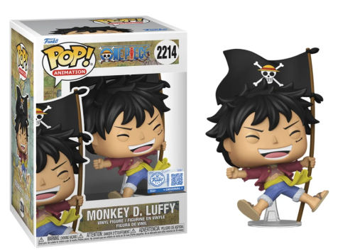 Funko POP! ONE PIECE Animation 2214 Luffy With Flag