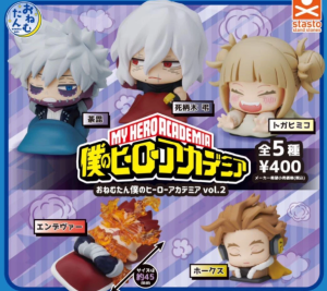 GASHAPON GASHAPON - MY HERO ACADEMIA Onemutan V2 Jedna kapsułka Tomura Shigaraki Dabi Himiko Toga Hawks Enji Todoroki (Endeavor)