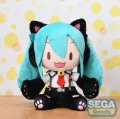 Hatsune Miku  Maskotka Pluszakl Project Diva Arcade Future Tone Fuwa Petit Plush Figure Kitty Cat LL 30 cm