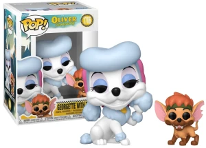 Funko POP! OLIVER & COMPANY & Buddy 1706 Georgette with Tito