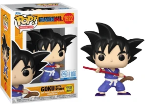 Funko POP! DRAGON BALL Animation 1922 Goku With Nyoibo (GW)