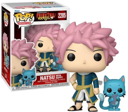Funko POP! FAIRY TAIL 100 YEAR QUEST Buddy 2285 Natsu & Happy