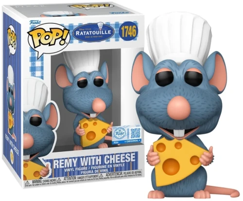 Funko POP! RATATOUILLE Disney 1746 Remy with cheese Ratatuj