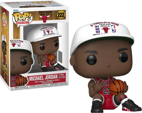 Funko POP! BULLS NBA 222 Michael Jordan (3x in a Row)