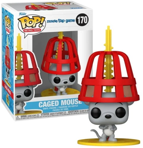 Funko POP! MOUSE TRAP Games 170 Caged Mouse