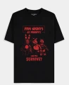 FIVE NIGHTS AT FREDDY'S - Can you survive - Men's T-shirt (M)