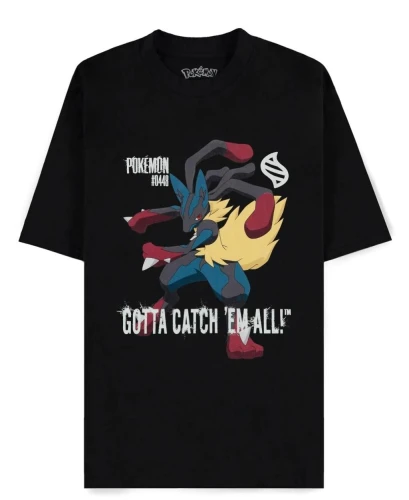 POKEMON - Mega Lucario - Men T-Shirt Loose Fit (L)