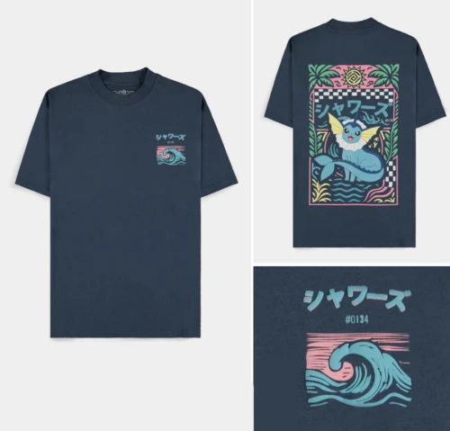 POKEMON - Vaporeon - Men T-Shirt Loose Fit (S)