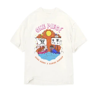 ONE PIECE - Going Merry X Marine Warship - T-Shirt Men (L)