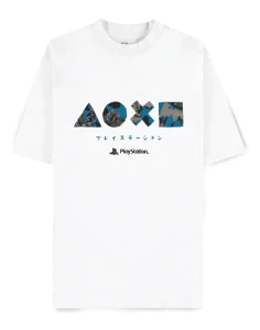 PLAYSTATION - Icons Japan - Men Loose Fit T-Shirt (M)