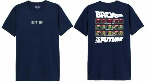 BACK TO THE FUTURE - Outatime - T-Shirt Men (M)
