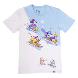 MICKEY & FRIENDS - Winter Wonderland - T-Shirt Unisex Loungefly (XL)