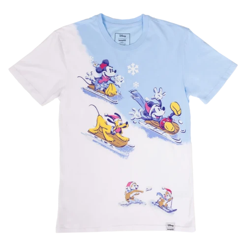 MICKEY & FRIENDS - Winter Wonderland - T-Shirt Unisex Loungefly (S)