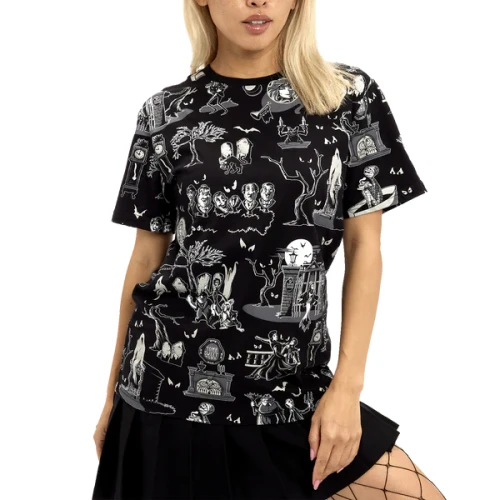 DISNEY - Haunted Mansion - T-Shirt Unisex Loungefly (M)