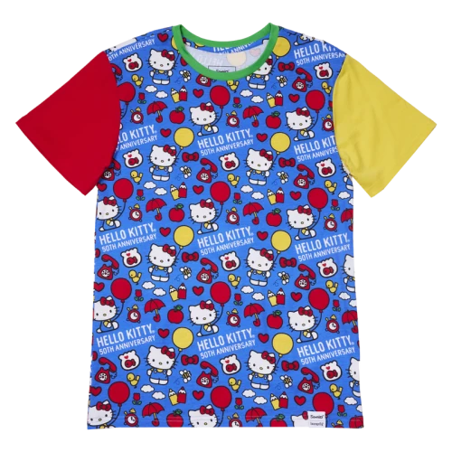 HELLO KITTY - 50th Anniversary - T-Shirt Unisex Loungefly (M)