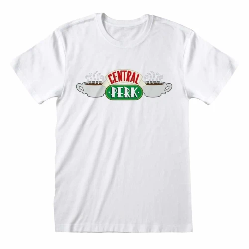 FRIENDS - Central Perk "White" - Men T-Shirt (XL)
