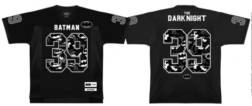 DC - The Dark Night - T-Shirt Sports US Replica unisex (XXL)