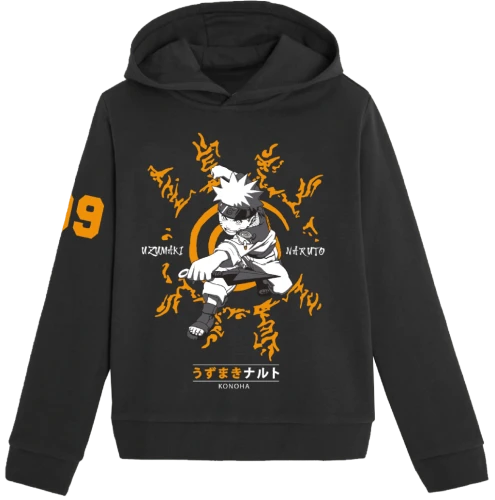 NARUTO - Naruto Uzumaki Konoha - Kid Sweat-Shirt (8 Ans)