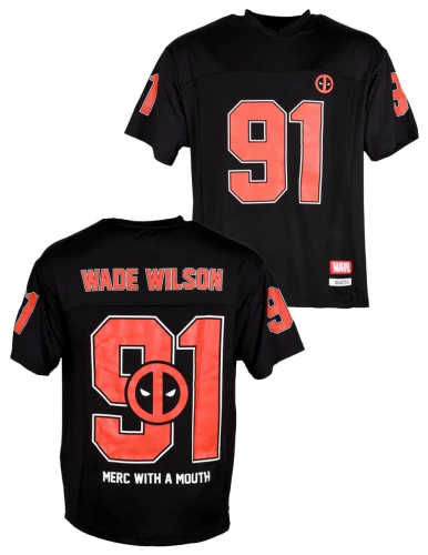 MARVEL - Deadpool - T-Shirt Sports US Replica unisex (S)