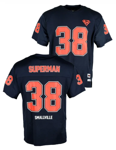 DC COMICS - Superman Smallville - T-Shirt Sports US Replica unisex (M)