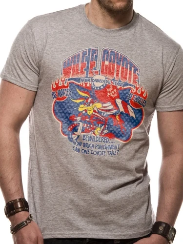 LOONEY TUNES - T-Shirt IN A TUBE- Wile E Coyote (M)
