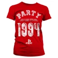 PLAYSTATION - T-Shirt Party Like It's 1994 - GIRL Red (XXL)