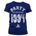 PLAYSTATION - T-Shirt Party Like It's 1994 - GIRL Navy (S)