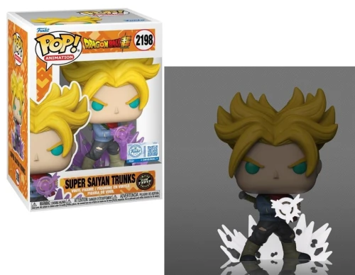 Funko POP! DRAGON BALL Animation N° 2198 SS Trunks GG Chase OPIS!!